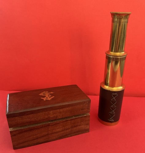 Nautical spyglass telescope - nautical, 6
