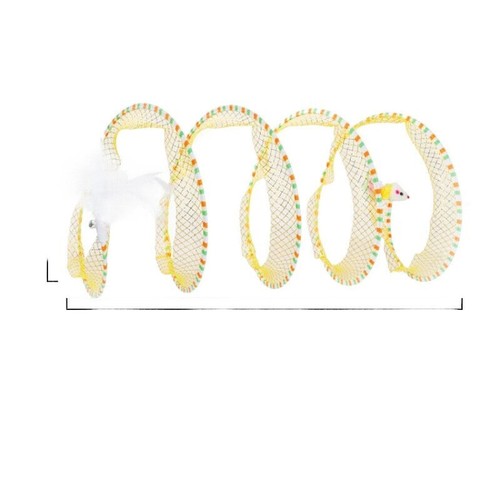 Foldable coil spiral toy - coil,