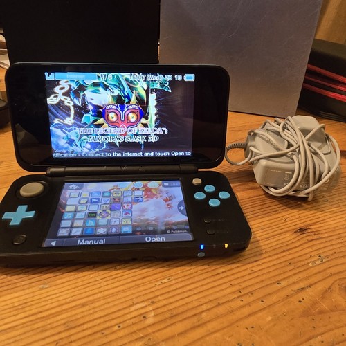 Nintendo 2ds black blue - nintendo, xl