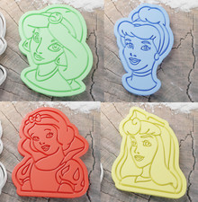 Disney Princess Cookie Cutters / Fondant / Icing