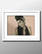 limited edition Art Print - Back To Pink - Amy Winehouse - Poster Size A3