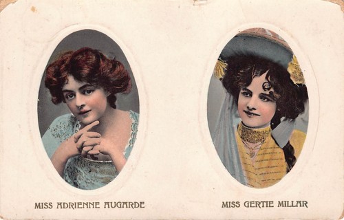 Postcard edwardian actress - postcard,