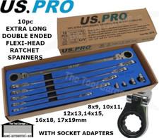 US PRO Tools 10pc Extra Long
