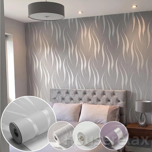 Wave stripes wallpaper - 9.5m,