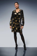 Wallis Black Mini Dress Womens