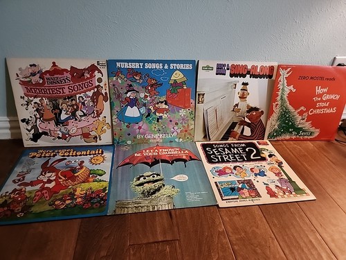 Vintage childrens vinyl - vintage,