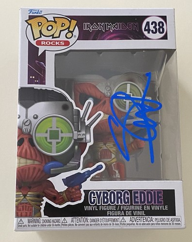 Steve harris signed funko pop - steve,