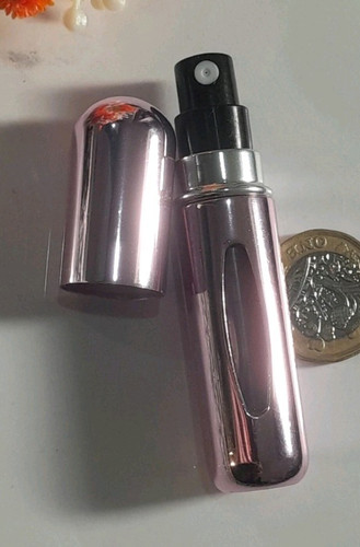 Pink metal refillable travel - refillable,