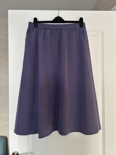 Pull panel skirt lilac - on,