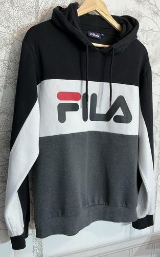 Fila hoodie mens medium - medium, black