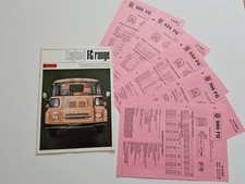 LEYLAND FG TRUCK SALES BROCHURE 1970-1972