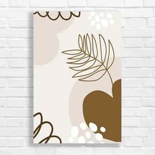 Minimalist Botanical Sepia