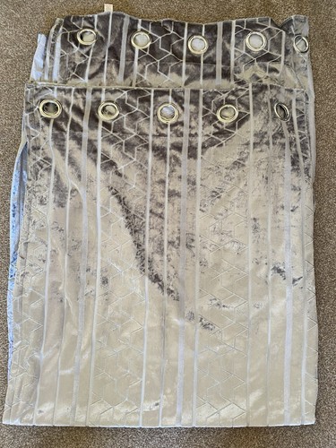 Next silver grey curtains - next,