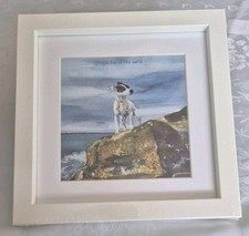Framed Dog Print by Anna Danielle NEW