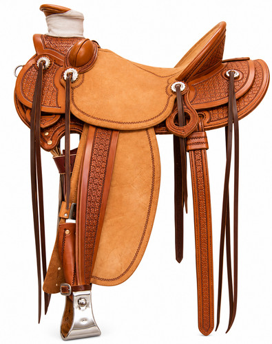 Western leather horse - western,