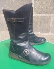 FLY LONDON "MES 2" BLACK LOW