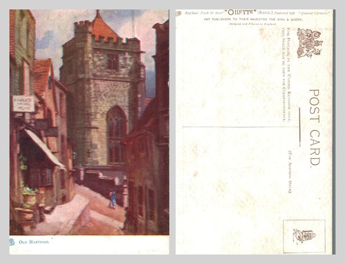 Vintage postcard old - vintage,