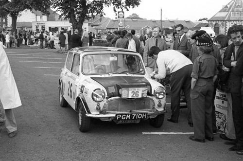 Mini cooper erc rally - mini, 1971