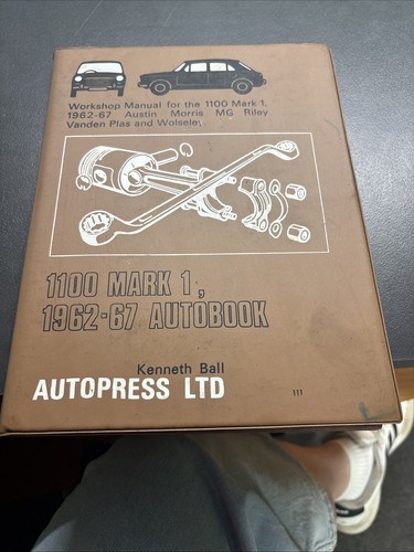 Workshop manual 1100 - manual,