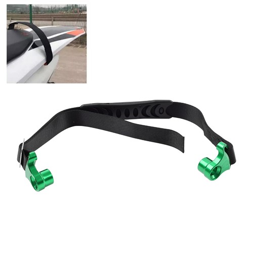 Green pillion seat pillion