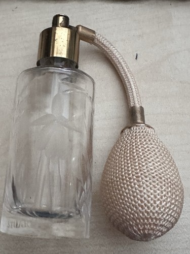Vintage perfume bottle cut - vintage,