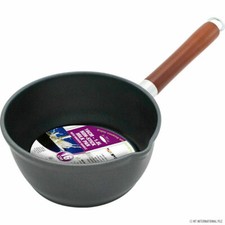 Non Stick Milk Pan Saucepan High Quality Tea Pan Milk Pot with Wooden Handle