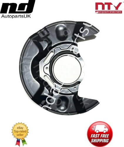Front left brake disc - front, dust