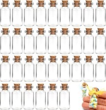 50 x Small Glass Bottles | Miniature Potion Bottle | Mini Glass Vials | Vial