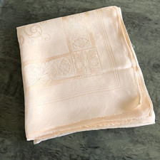 Beautiful Vintage Peach Cotton