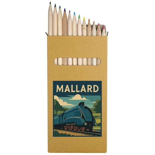 Mallard steam train - 12,