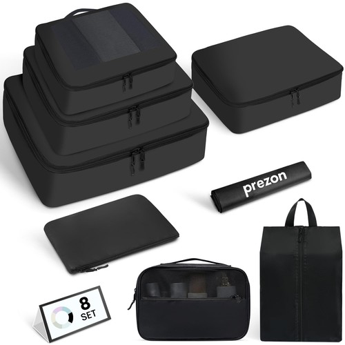 Packing cubes for suitcase - cubes, 8