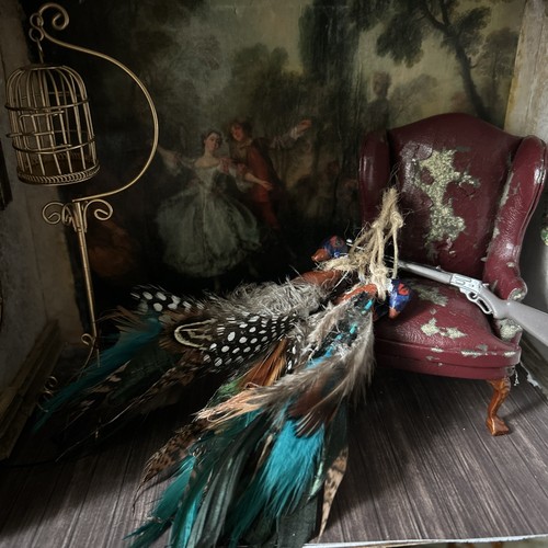 Dolls house miniatures - dolls,