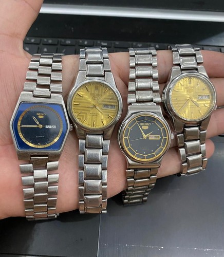 Lot seiko 5 japan - lot, 4x