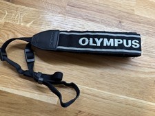 Olympus Black Camera Neck Strap With White Embroidered Text For E1, E3, E5 DSLR