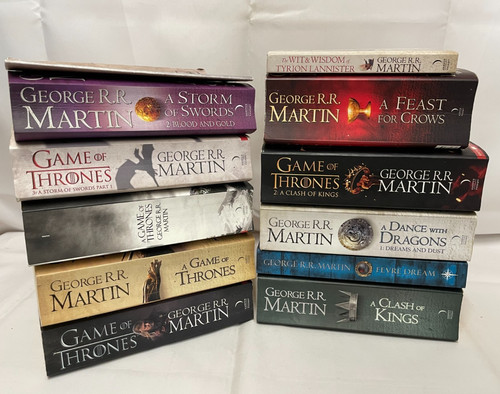 Mixed game thrones books - of,