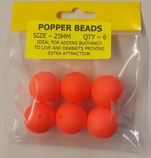 25mm cjt popper - beads, dead