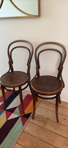 Two bistro chairs - bistro,