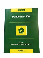 Dodge Ram Van Motor-Home RV 1998 OEM Diagnostic Electrical Service Repair Manual