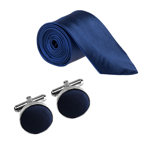 Men navy blue tie - blue, and