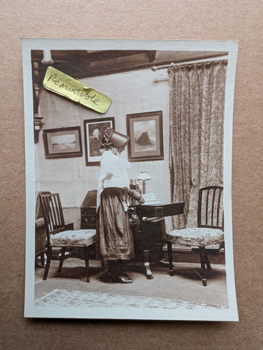 Unusual old photo - unusual, woman