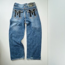 Makaveli Branded Jeans Women’s Baggy Size 16 Vintage 90s Rare Collectable