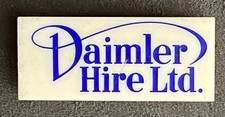 Daimler Hire Ltd Automobile Motor Car Lapel Pin Badge Emblem Brooch