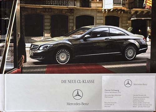 Mercedes coupe brochure - coupe,
