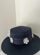 Navy Occasion Hat 