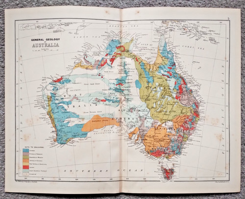 General geology australia - general, of