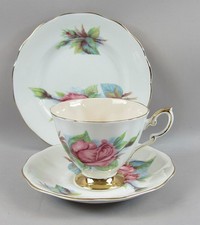 Royal Standard Harry Wheatcroft Roses  China Trio Plate Saucer Cup RENDEZVOUS