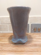 Vintage Bath Pottery Stoneware Vase Steve Mills Bath Potters Supplies Handmade