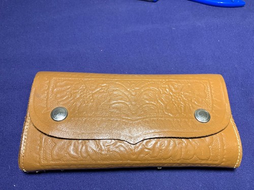 Vintage leather fly fishing