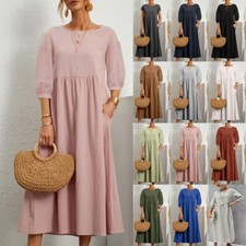 Womens Loose Holiday Pocket