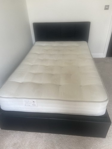 Ottoman bed black - ottoman, 4’bed